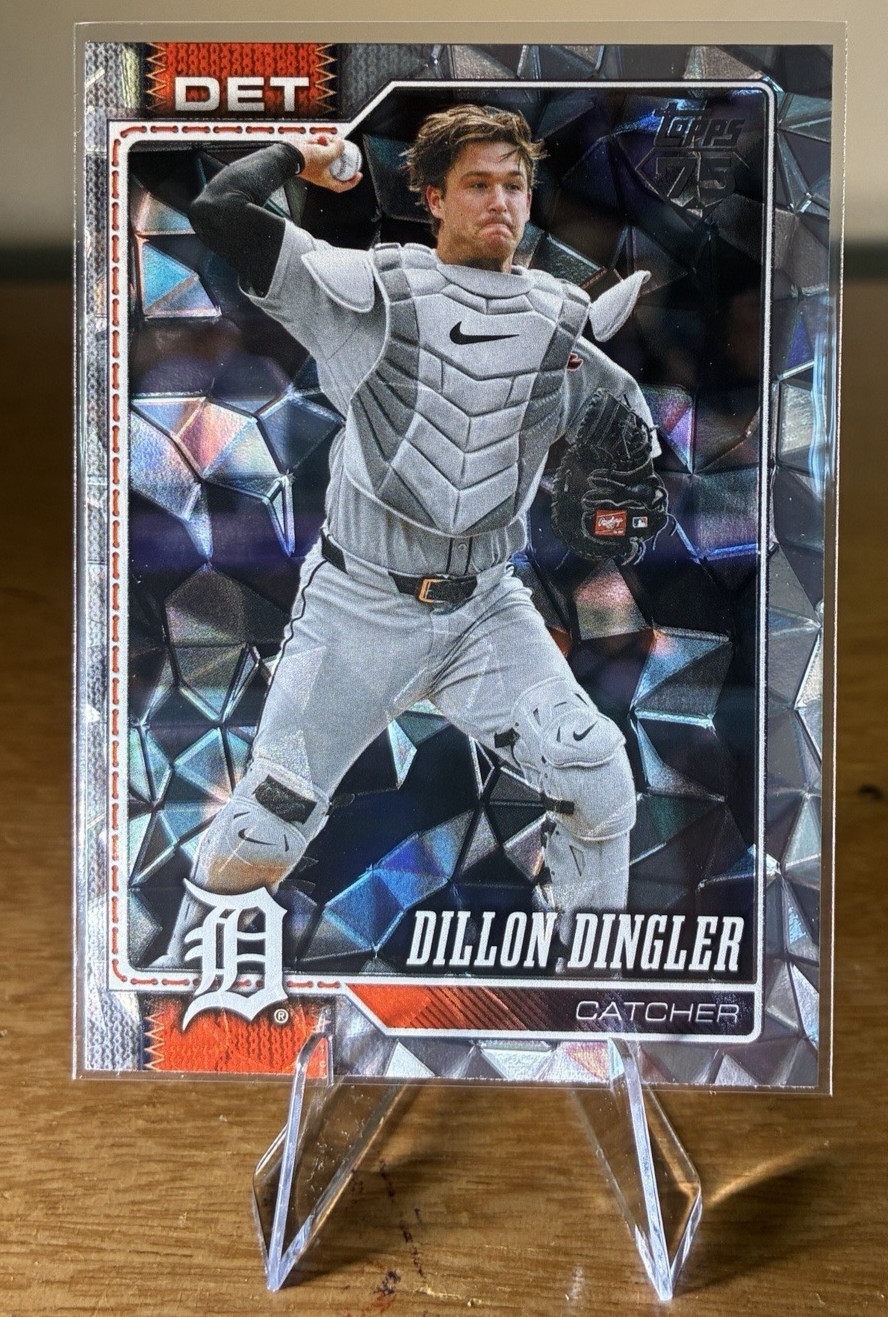 2026 Topps Series 2 Dillon Dingler #351 Diamante Foil Detroit Tigers