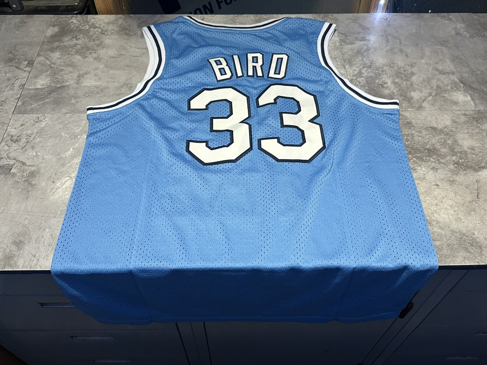NWOT Indiana State Sycamores NCAA Larry Bird Basketball Jersey Size Medium M #33