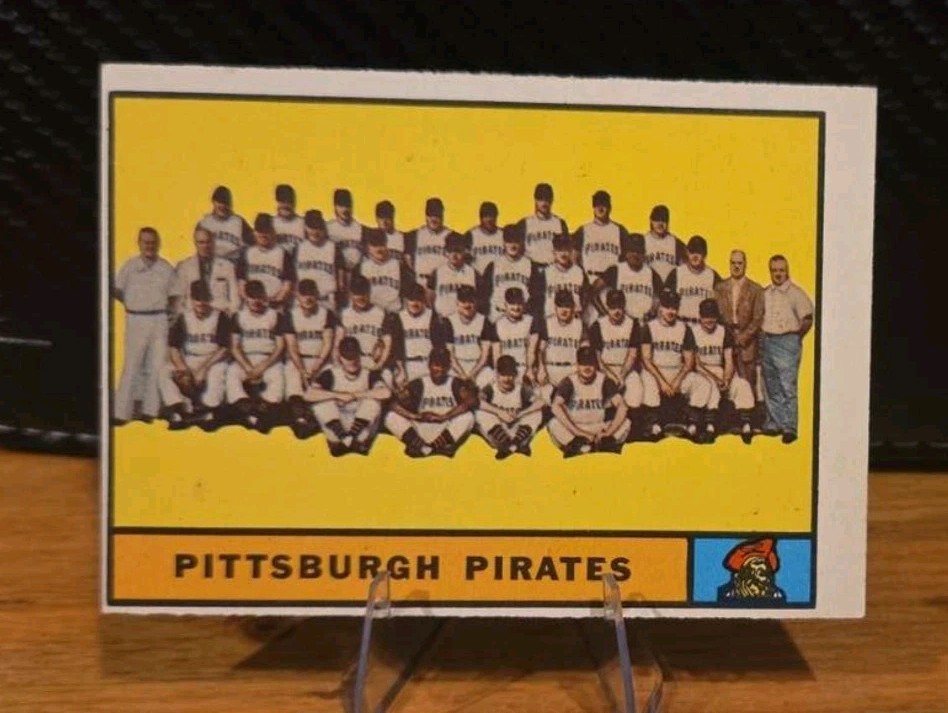 1961 Topps – High # Pittsburgh Pirates #554