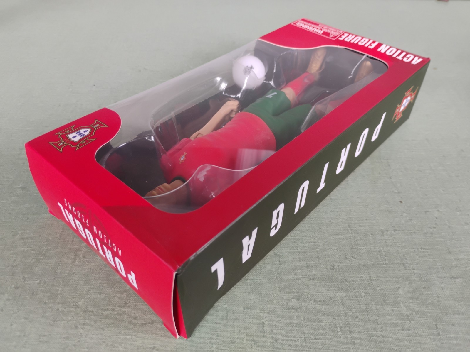 Official Cristiano Ronaldo Portugal #7 Action Figure Banbo Toys 8″ Damaged Box