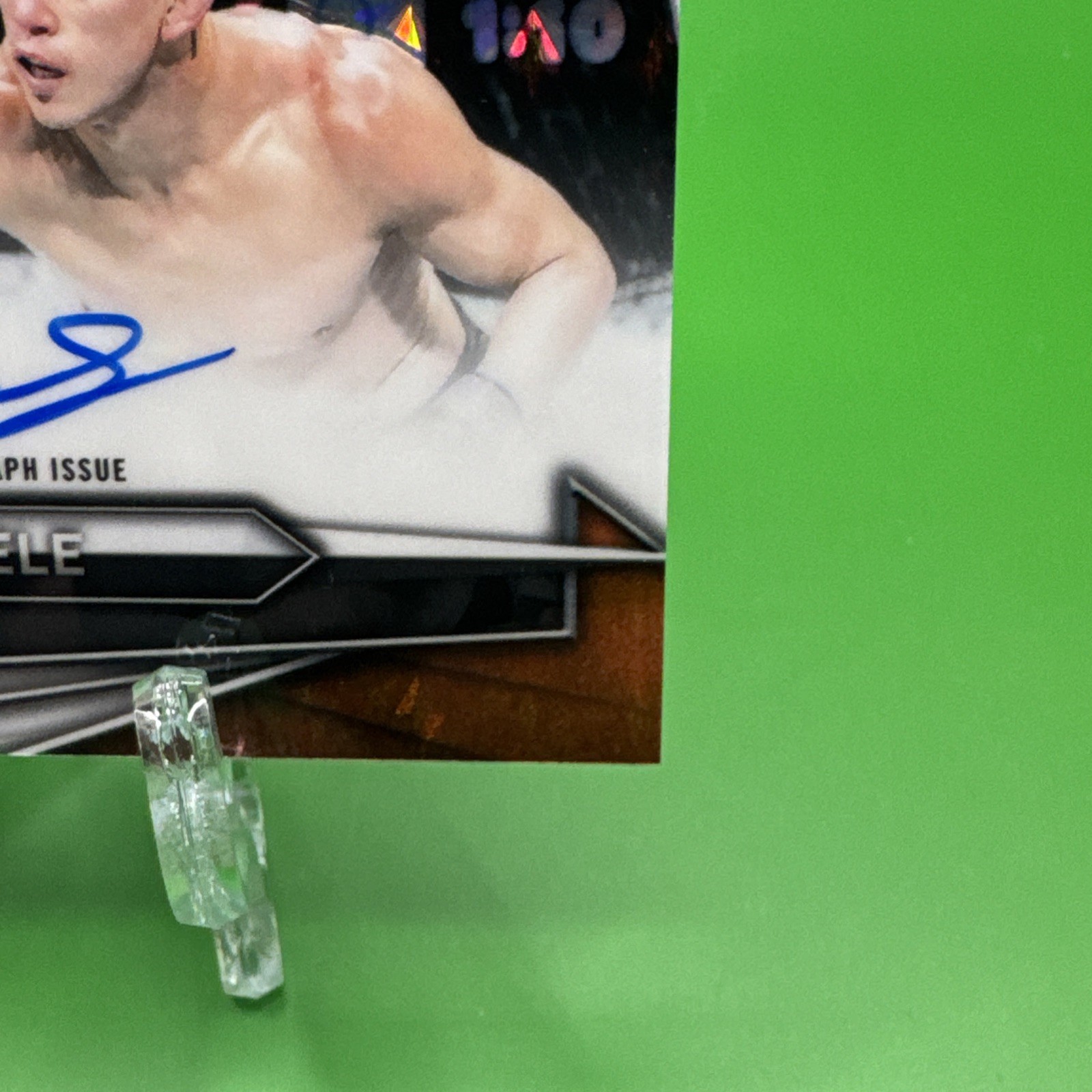 2026 Topps Chrome UFC Kody Steele Autograph Orange Geometric On Card Auto 19 /25