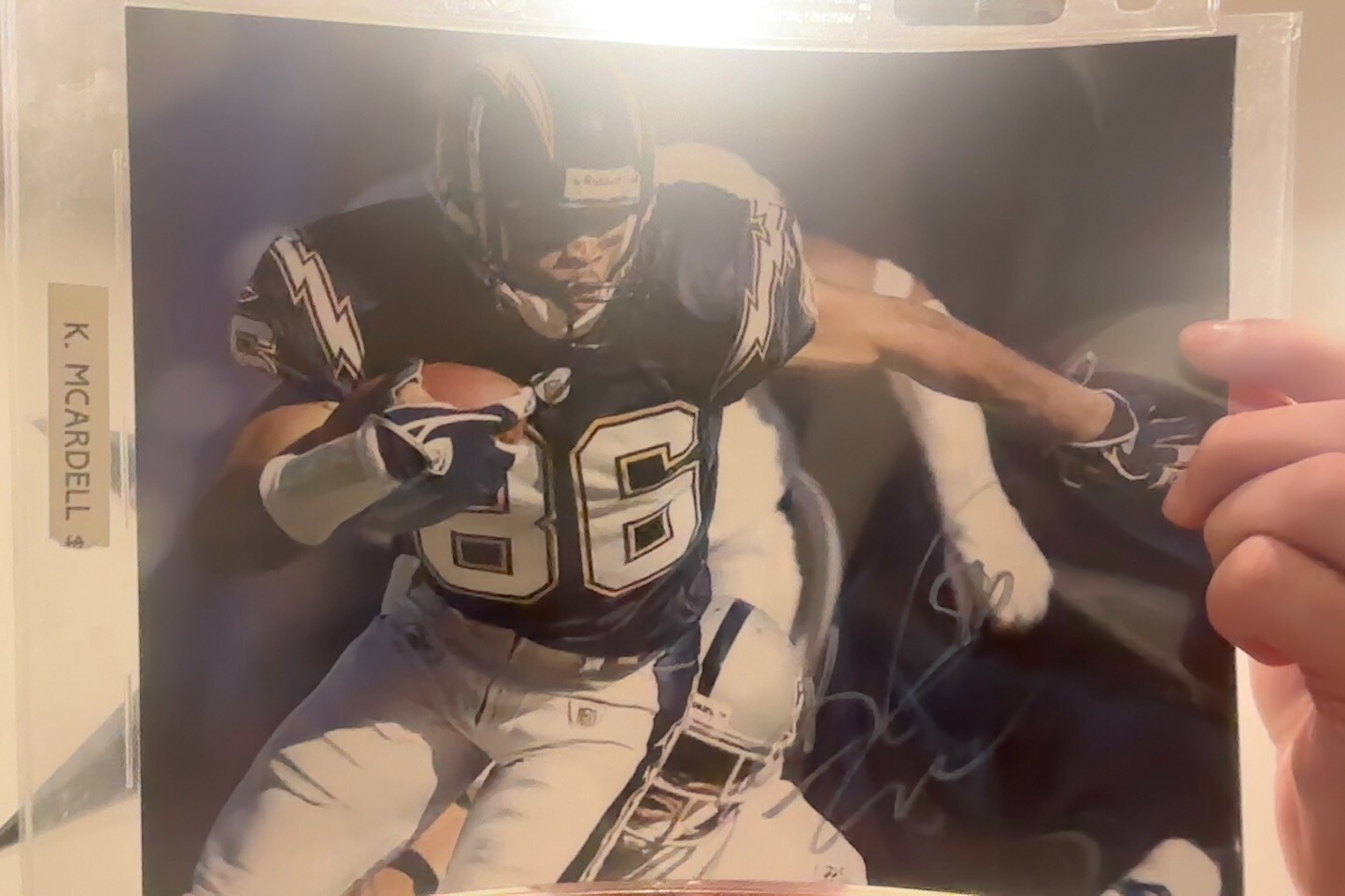 K.MCARDELL signed photo