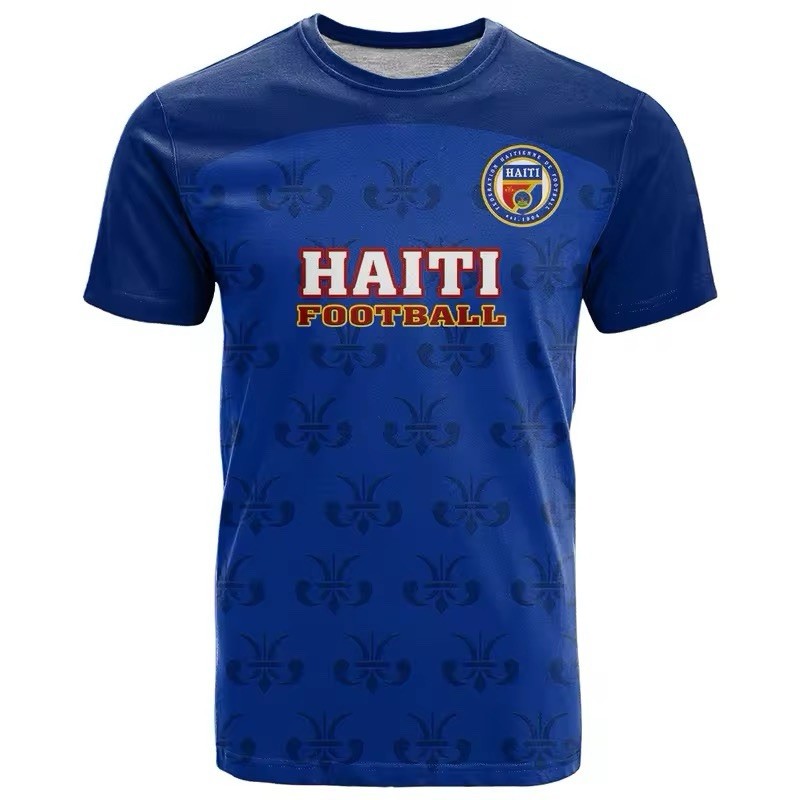 Haiti World Cup Fan Shirt – Haitian Flag Soccer T-shirt – Men Women Unisex