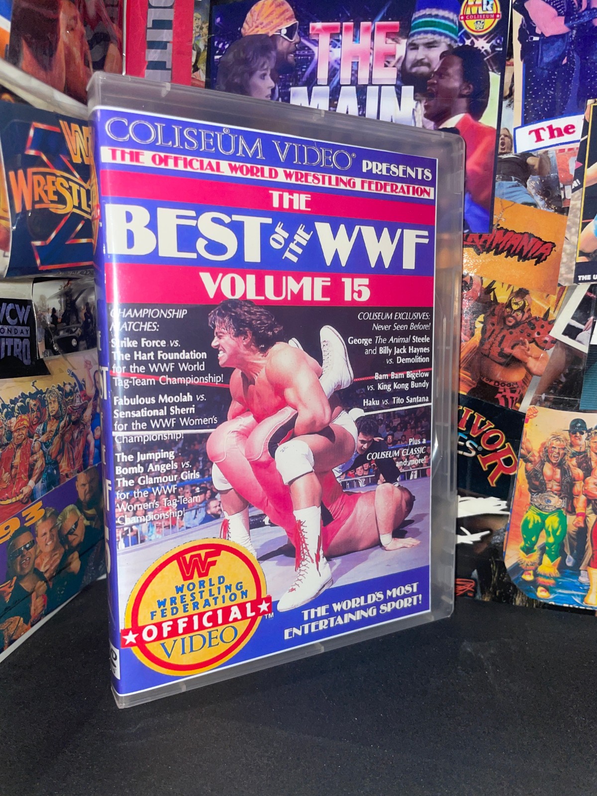 BEST OF THE WWF DVD Lot – Coliseum Video 6 DVDs – FREE SHIPPING wwe wcw
