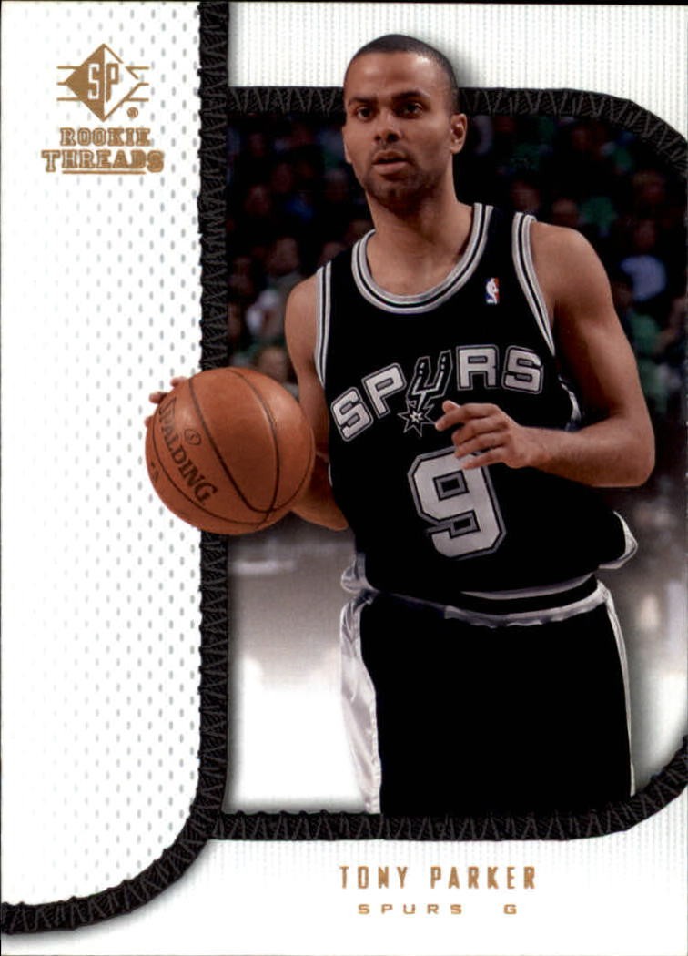 2007-08 SP Rookie Threads #39 Tony Parker – BSK