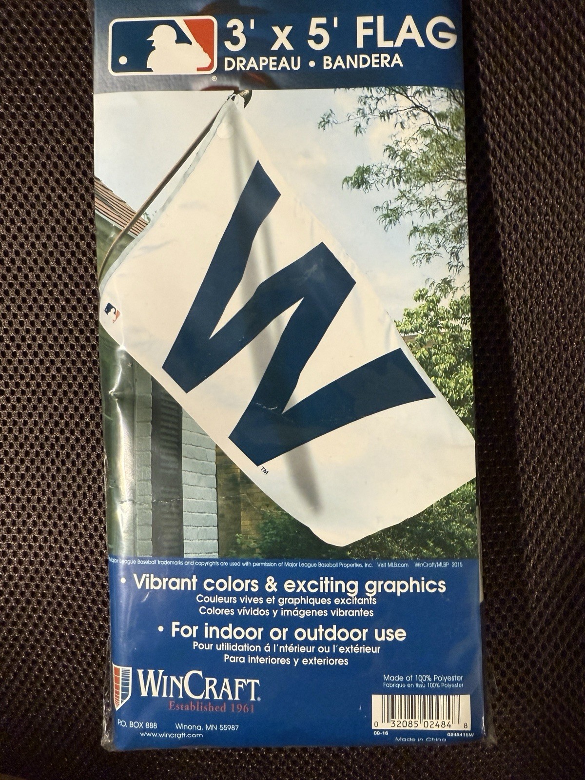 Wincraft Chicago Cubs 3’ X 5’ White “W” Flag