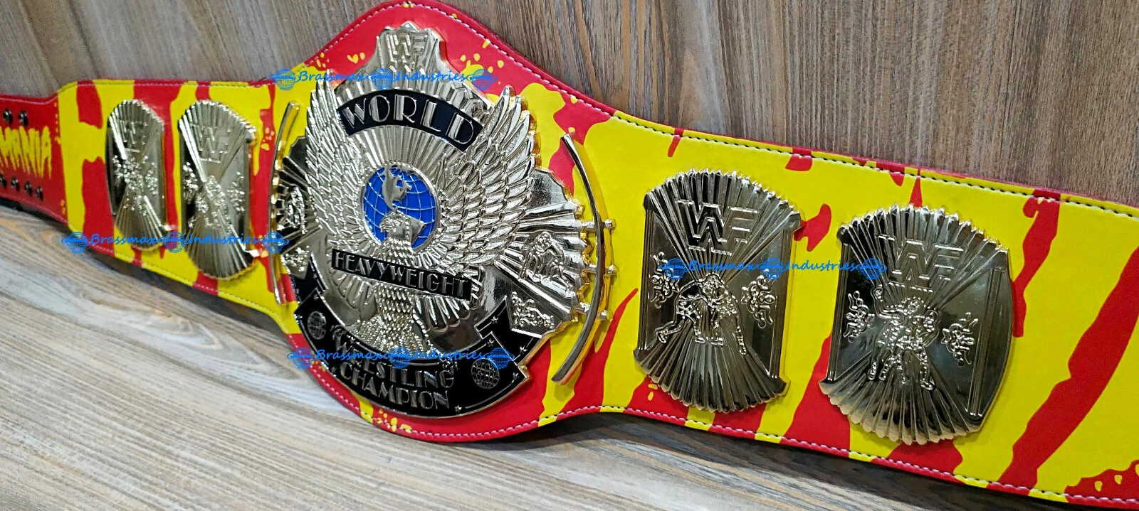 Winged Eagle Championship Belt-Hulk Hogan Tribute Inspired Design 4mm Zinc Alloy