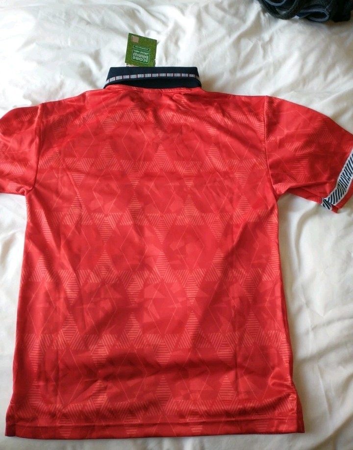 Score Draw Retro England World Cup 1990 Away Shirt Size XL 🦁🦁🦁