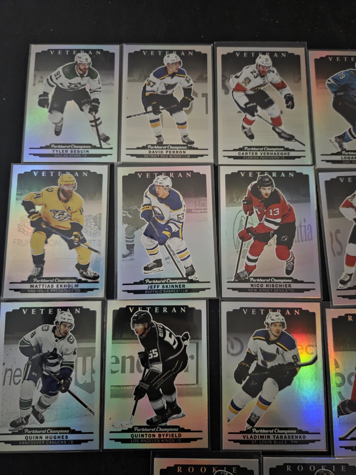 2022-23 Parkhurst Champions Rainbow And Gold Rainbow. You Pick.