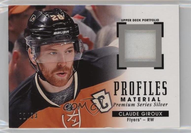 2015-16 Upper Deck Portfolio Silver Premium Series /33 Claude Giroux #PM-CG 1k9