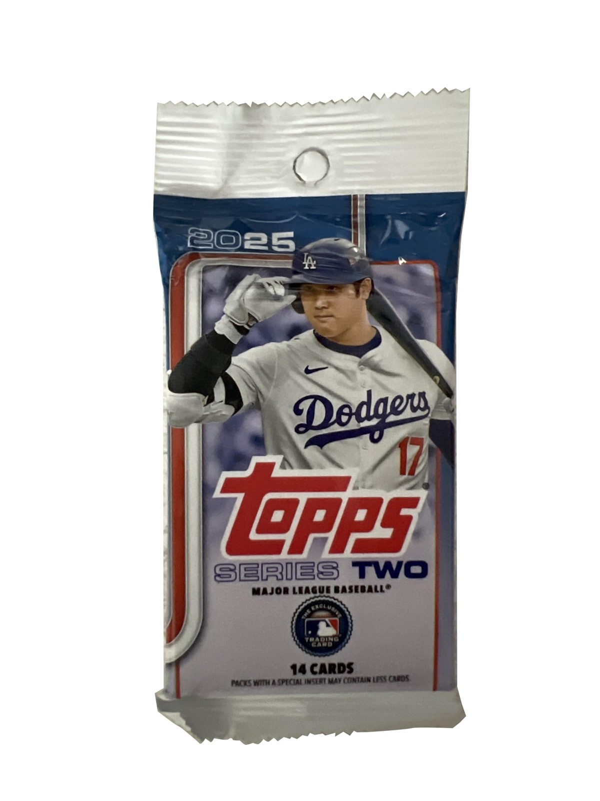 Topps 2025 Series 2 Baseball Trading Card Pack (14 Cards) Compact
