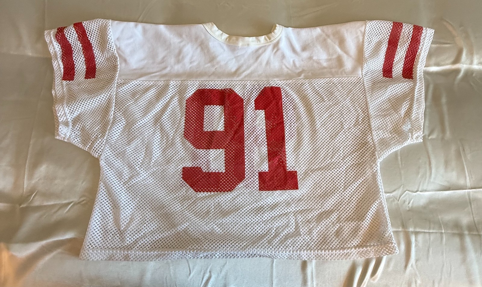 University of Nebraska Cornhuskers Authentic Game Jersey for 1991 Citris Bowl.