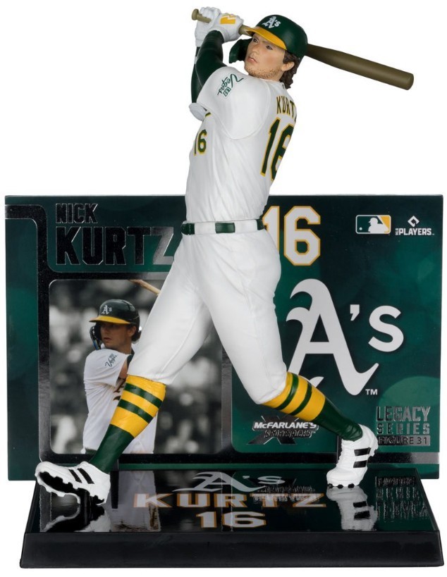 MLB Athletics Sports Picks Baseball Nick Kurtz 7-Inch Posed Figure