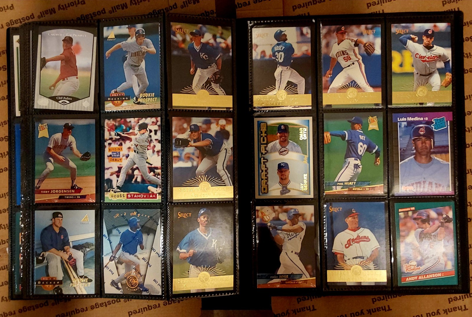 Huge Lot Of Baseball Rookie Cards 360 Total Mint or Near Mint Condition 🤔