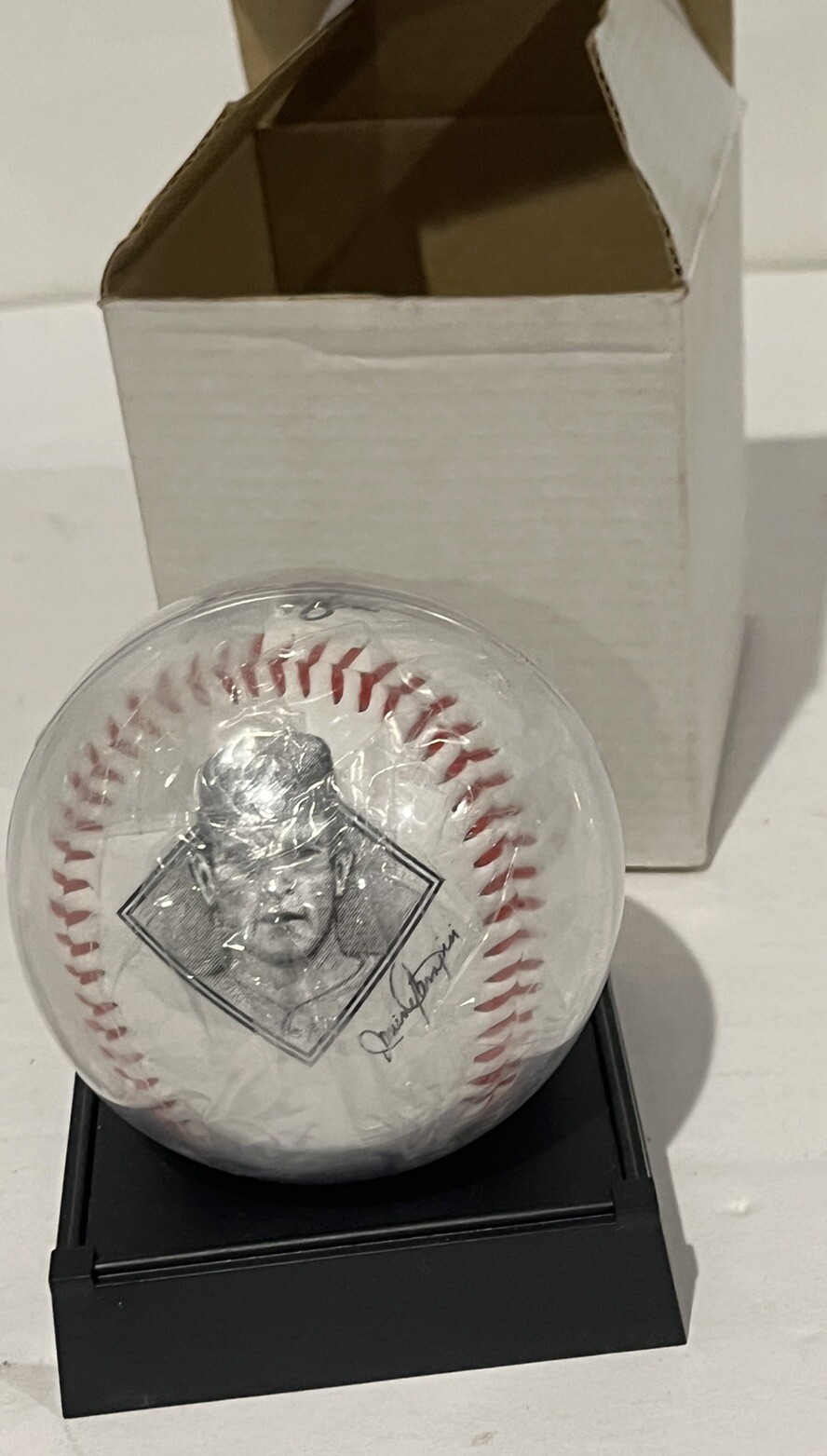 Nolan Ryan Facsimile Autographed Portrait Ball All Star Marketing Vintage New