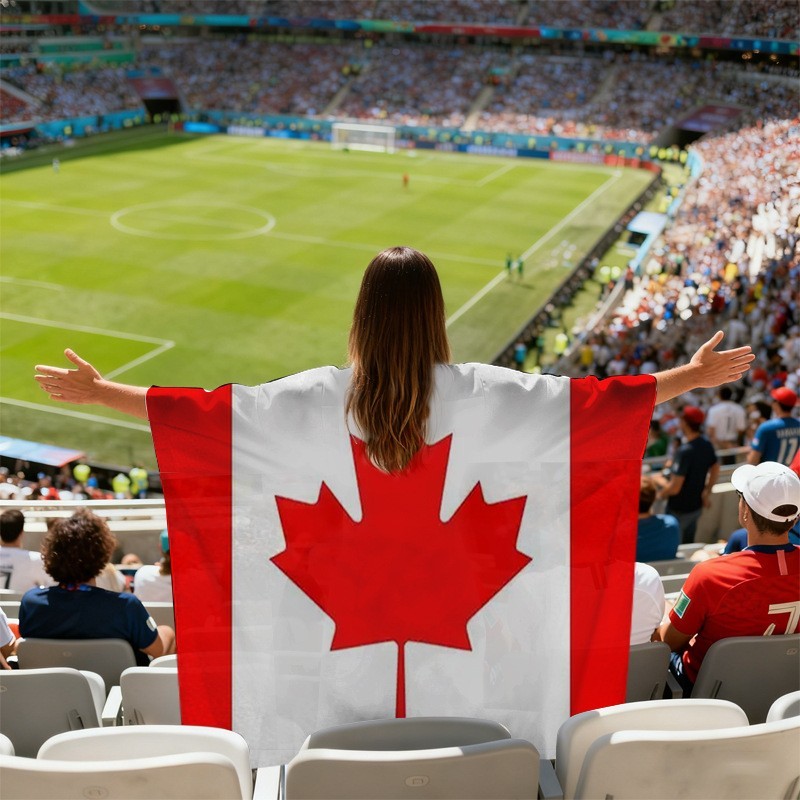 2026 FIFA World Cup fLAG Fan Cloak Flag Fans of Various Countries Cheering Team