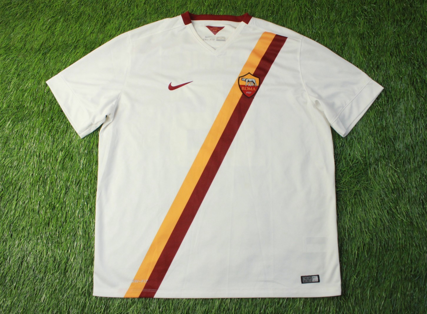 AS ROMA ITALY PJANIC 2014-2015 FOOTBALL SHIRT JERSEY AWAY NIKE ORIGINAL SIZE XXL