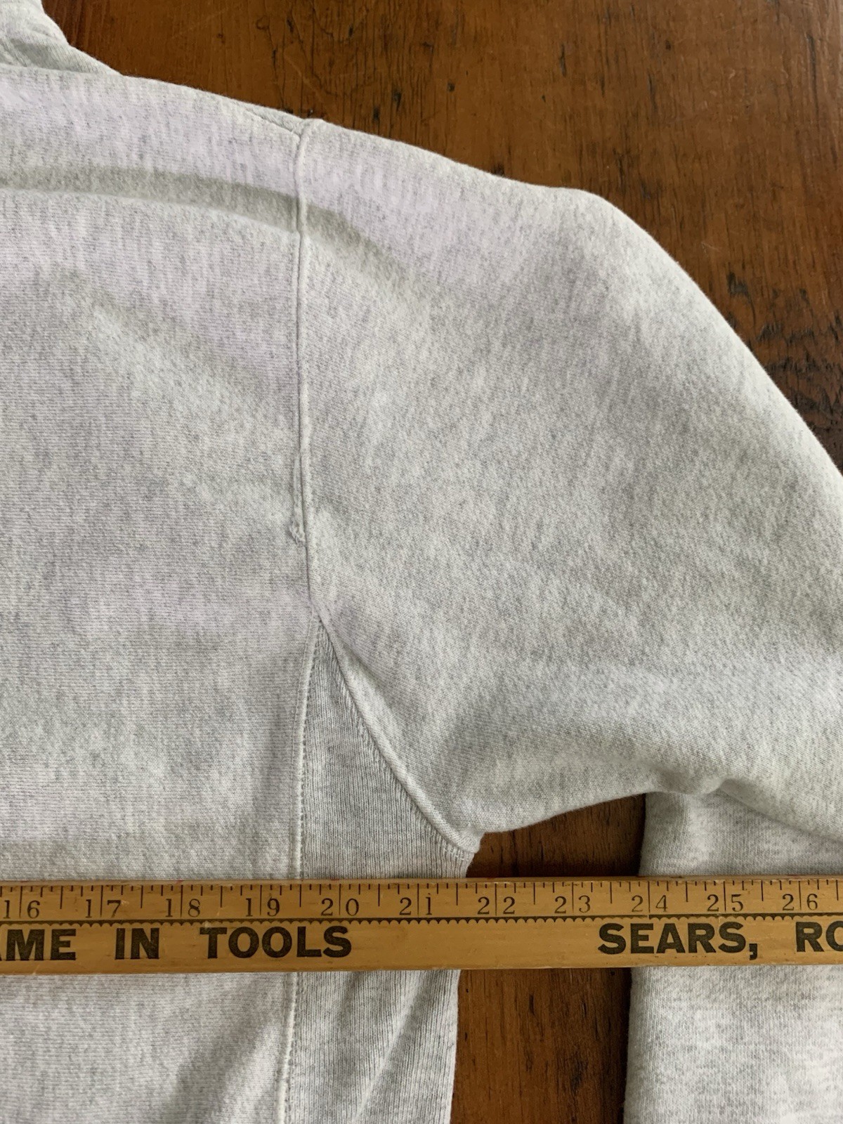 Vintage Colgate University Champion Reverse Weave Hoodie Sweatshirt Grey Small