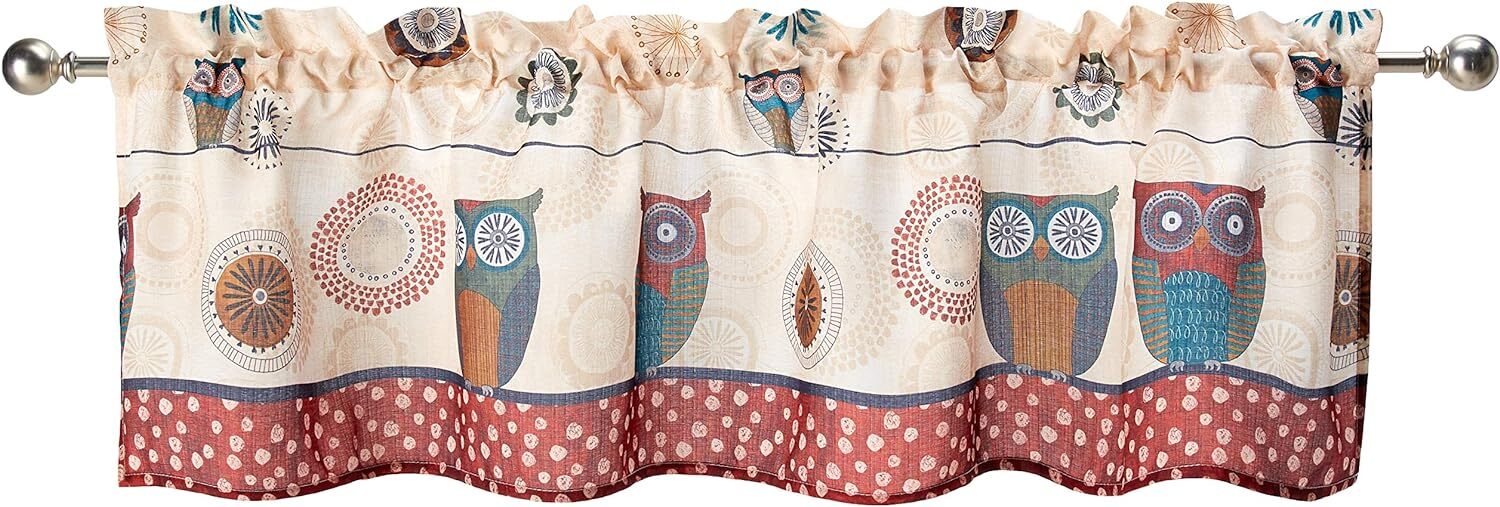 SKL Home by Saturday Knight Ltd. Spice Owl 58 inches x 13 inches, Multi Color