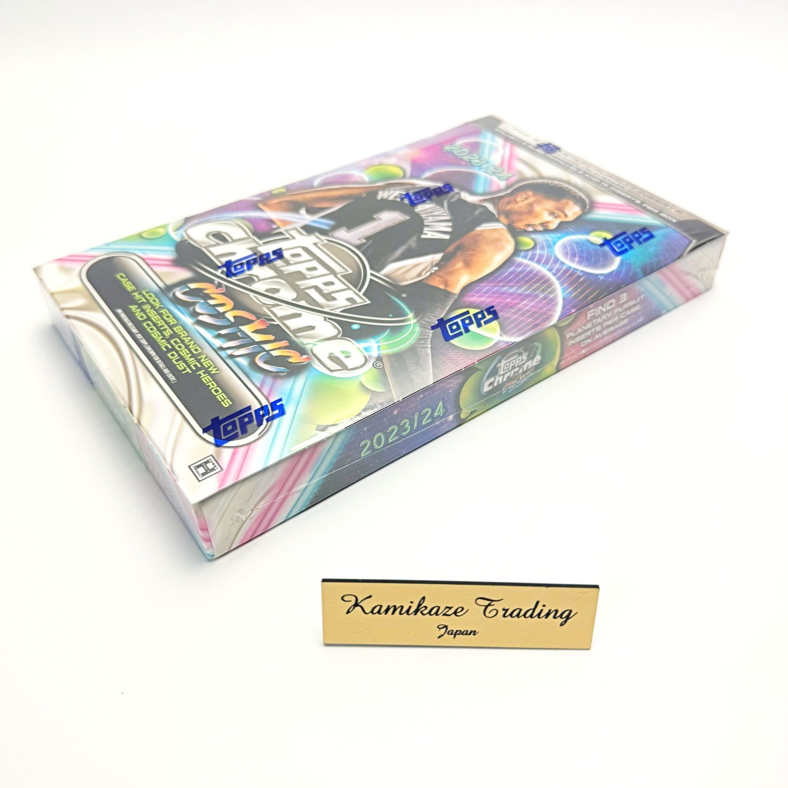 2023-24 Topps Cosmic Chrome Basketball Hobby Box Sealed Wembanyama Auto