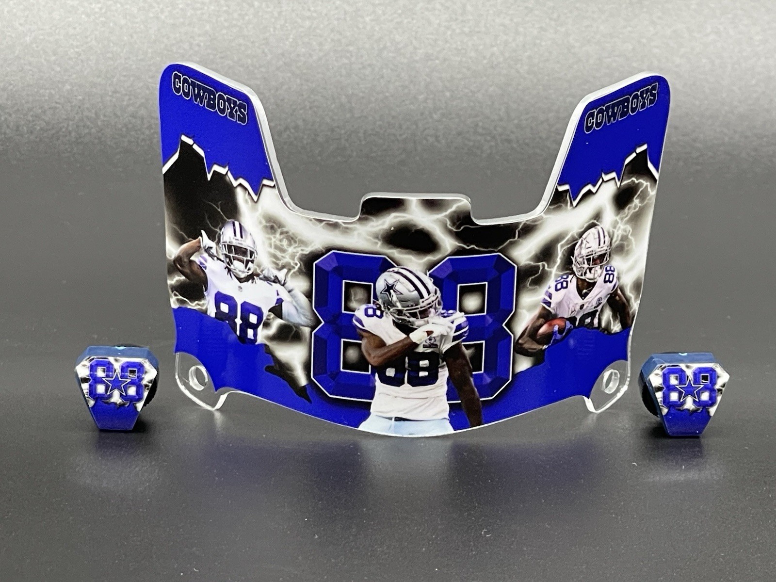Mini Helmet Visor – Custom_CDL_1 (Hard Style)
