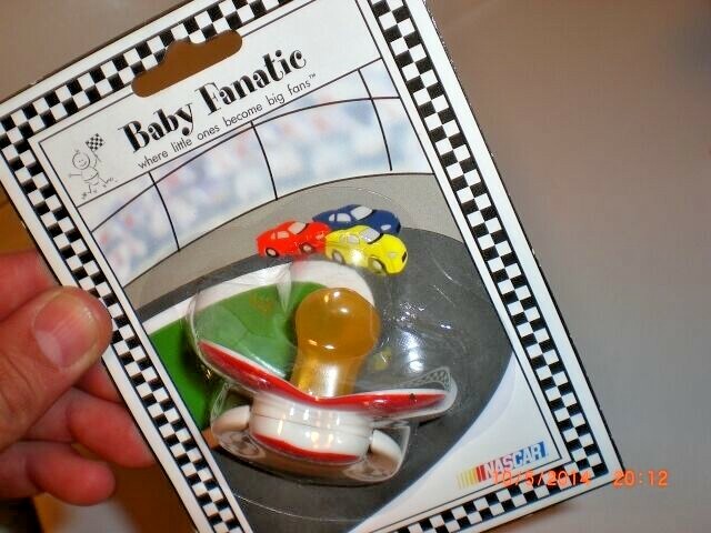 NEW Dale Earnhardt #3 Official NASCAR Car Racing Baby Fanatic Infant Pacifier