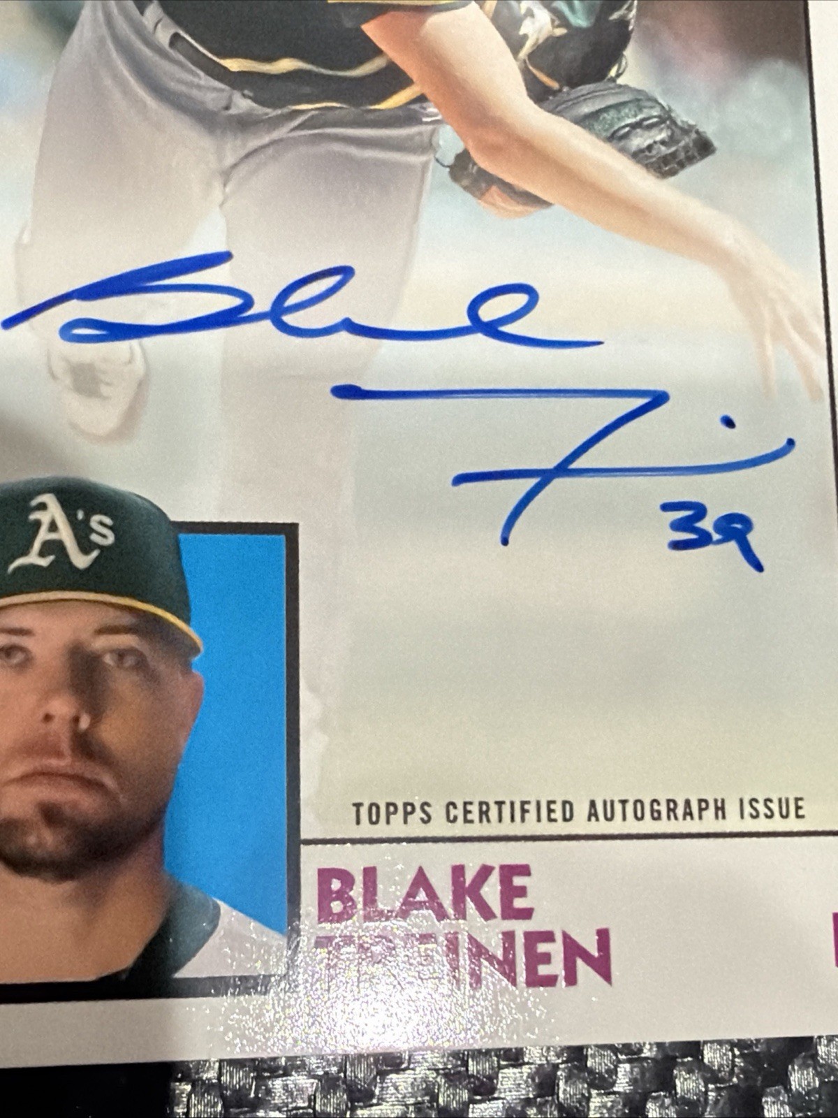 2019 Topps – 1984 Topps Baseball Autographs Blake Treinen #84A-BT (AU)