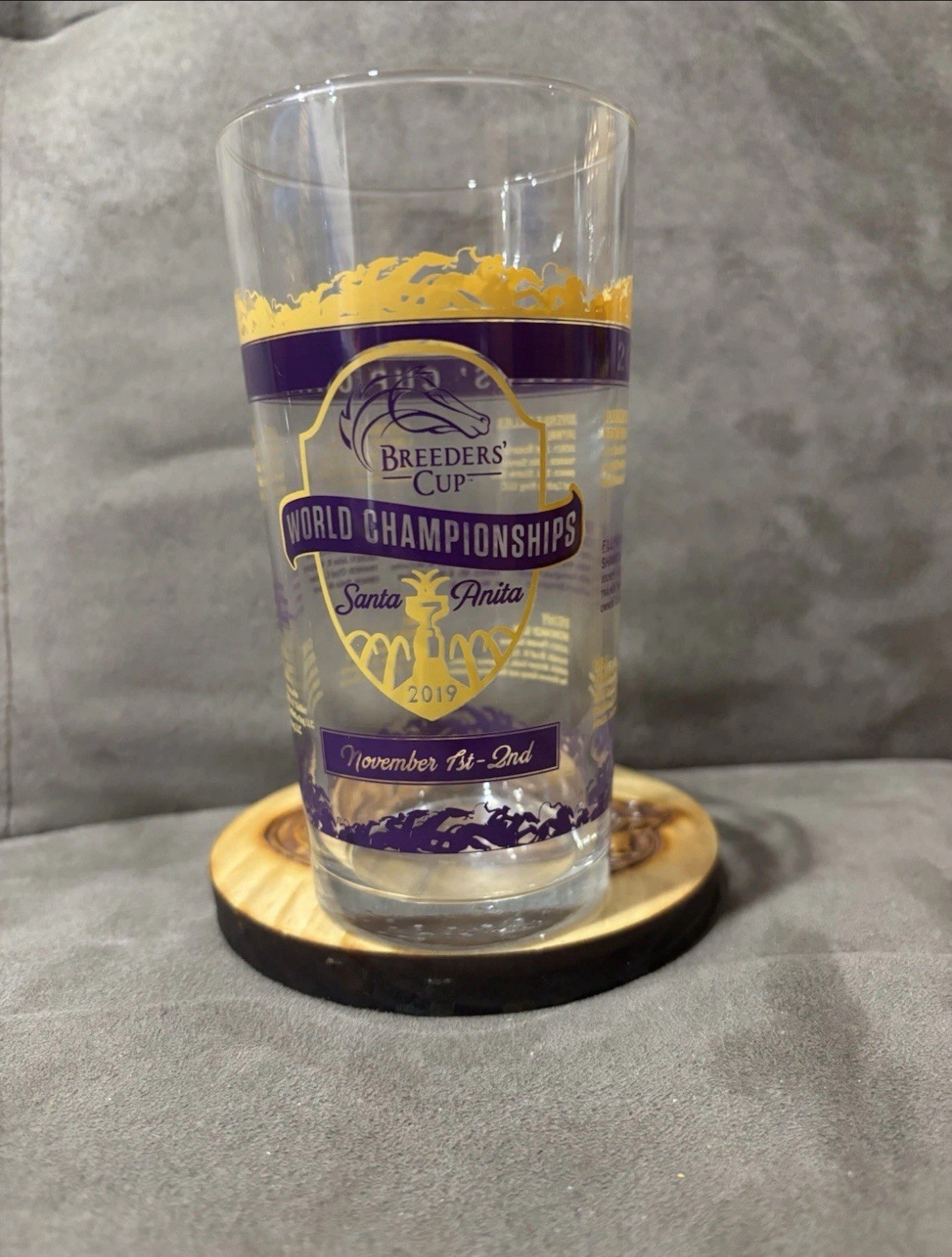 2019 Breeders Cup Glass Rare Santa Anita November 1st And 2nd Only 720 Made New