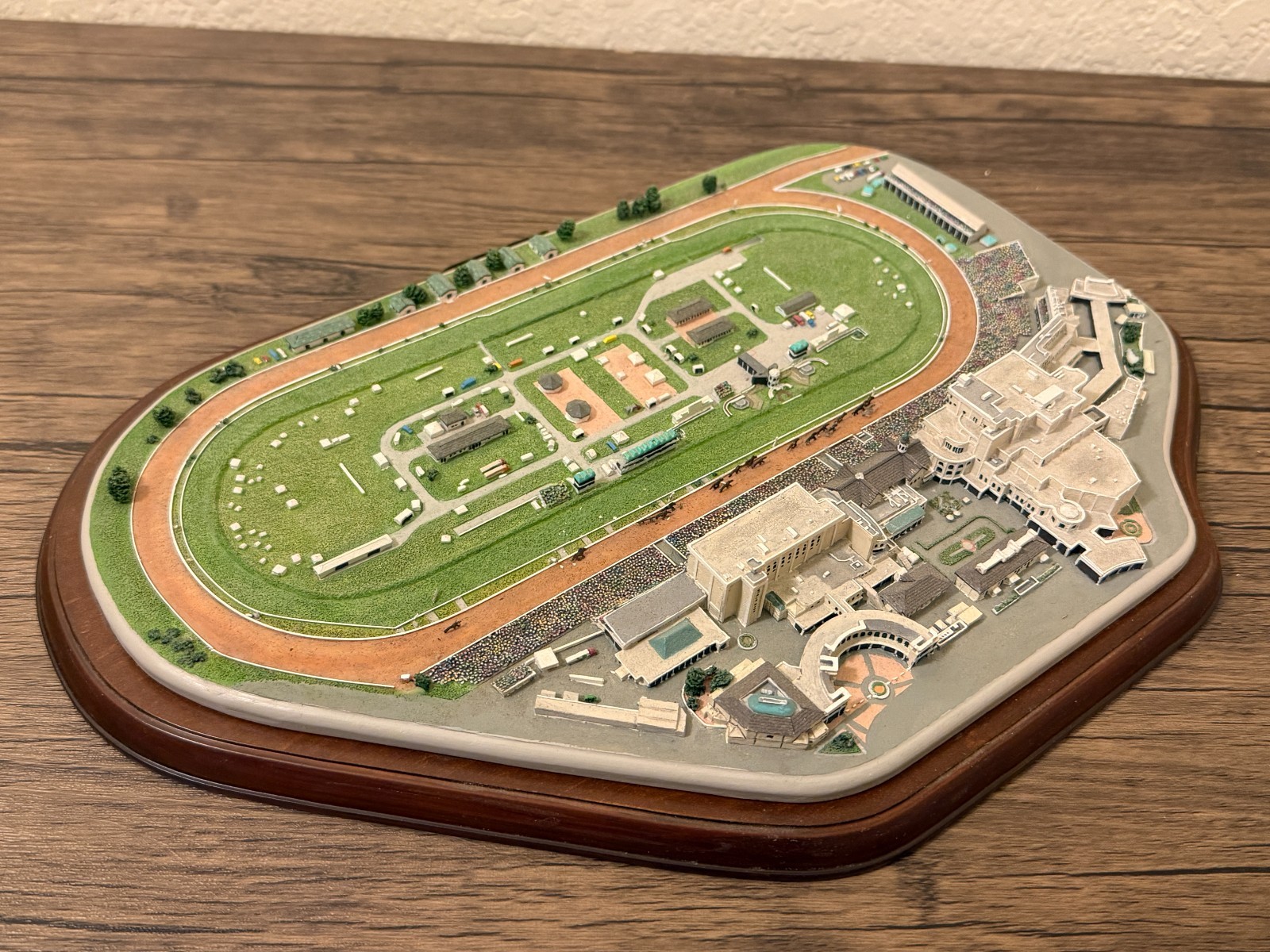 Danbury Mint Churchill Downs Horse Racing Replica Model
