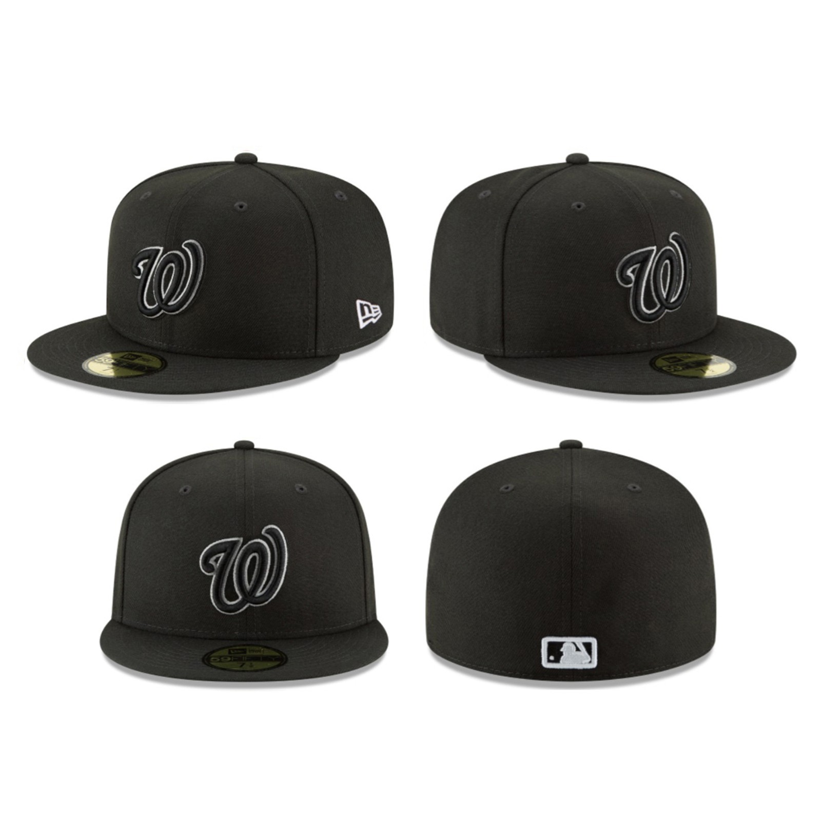 Washington Nationals WAS MLB Authentic New Era 59FIFTY Fitted Cap – 5950 Hat