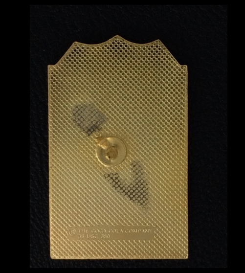 National Archery Association~Olympic Pin Badge~NAA~USA~Sponsor~Coca Cola~Coke