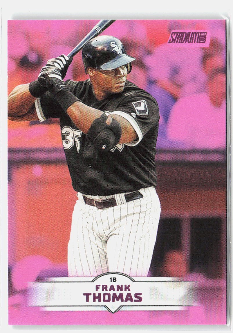 2025 Stadium Club #1 Frank Thomas Pink Foil