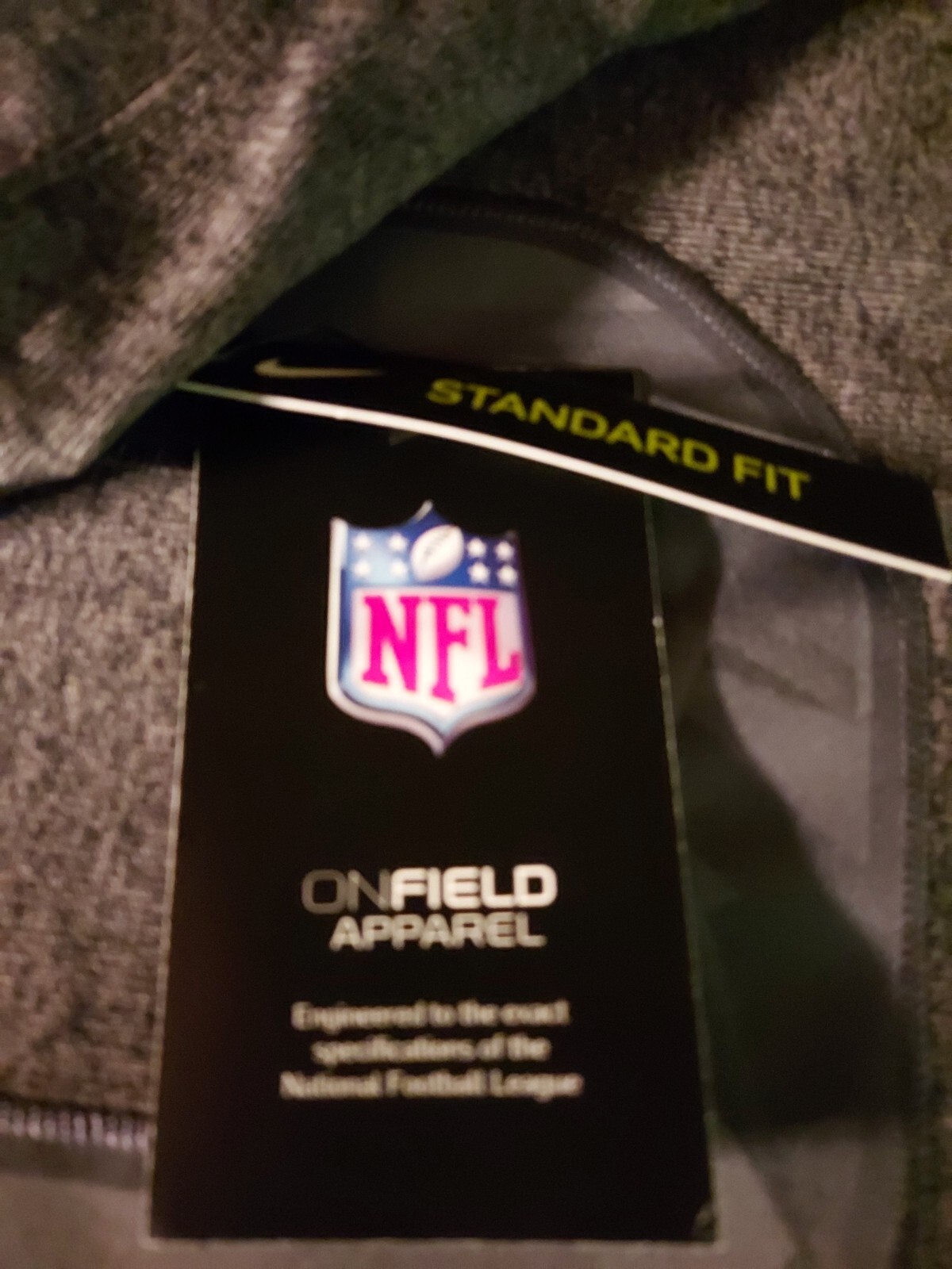 Nike Limited Edition Super Bowl LIII 53 Shirt Large Heather Gray $160 Retail NWT