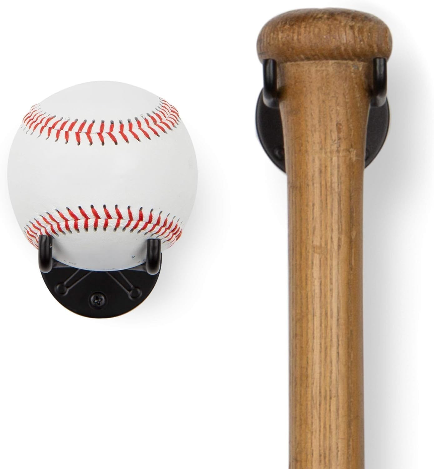 Set of 2 Baseball Bat Display Racks