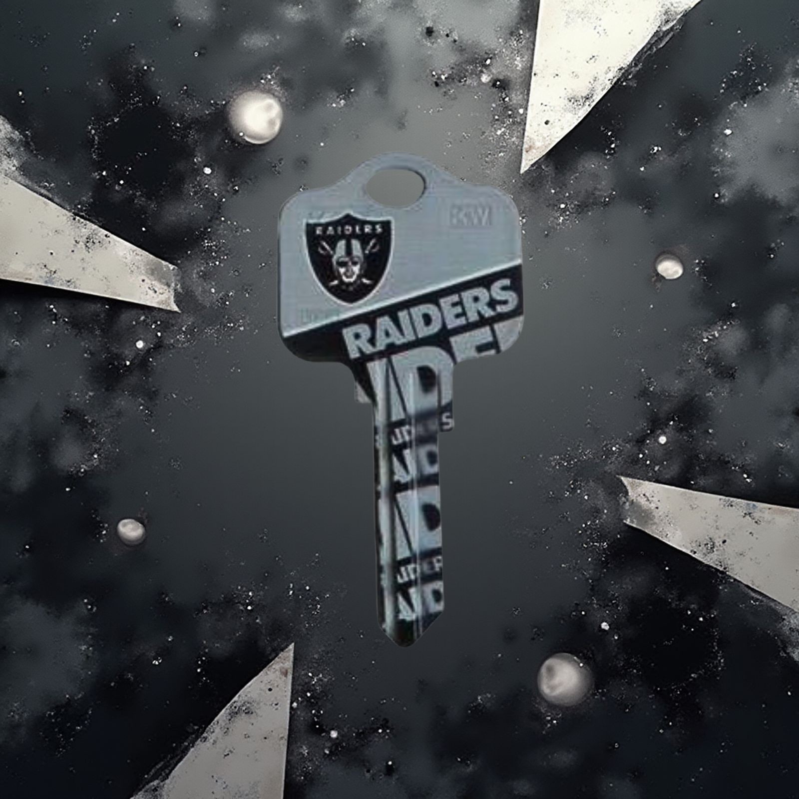 Officially Licensed NFL Football Team House Key Blank, Kwikset Schlage