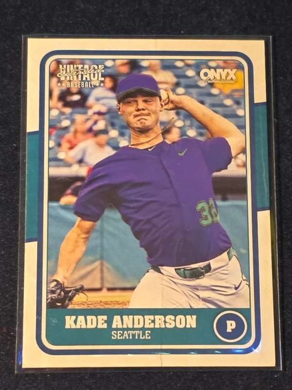 2025 Onyx Vintage Extended #OVKAAN Kade Anderson Near Mint