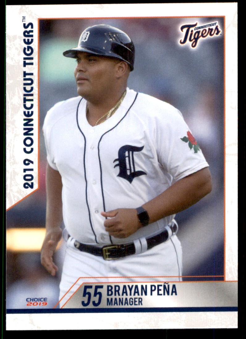 2019 Choice Marketing Inc Brayan Pena Connecticut Tigers #35 | Cuba