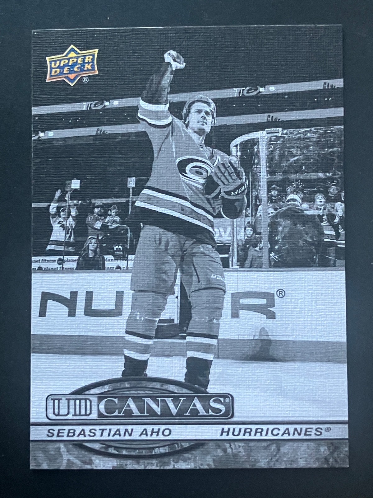 2025-26 Upper Deck Canvas Base / Black & White Parallels Kucherov – Smith – Aho