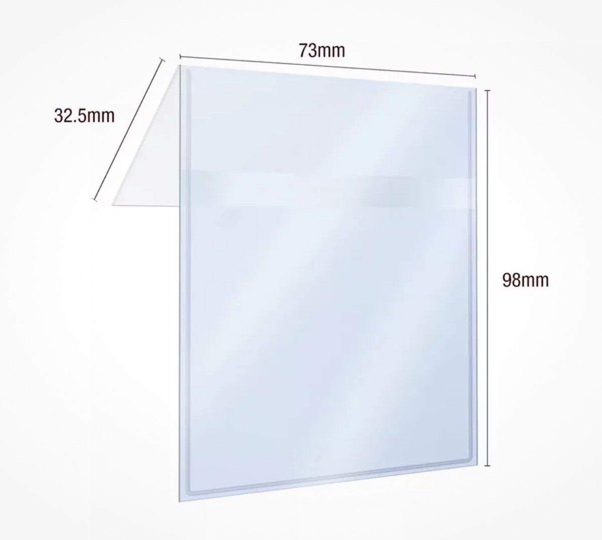 Ultra-Pro Card Preservers Resealable Hybrid Card Holder Semi Rigid 50 Count Pack