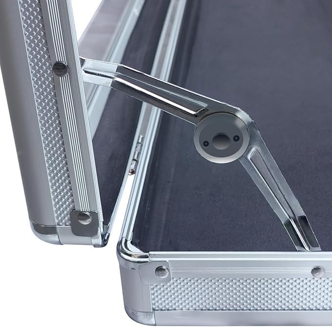 Card Show Display Case Large Aluminum 34″X22″ Lockable Trading Card Display