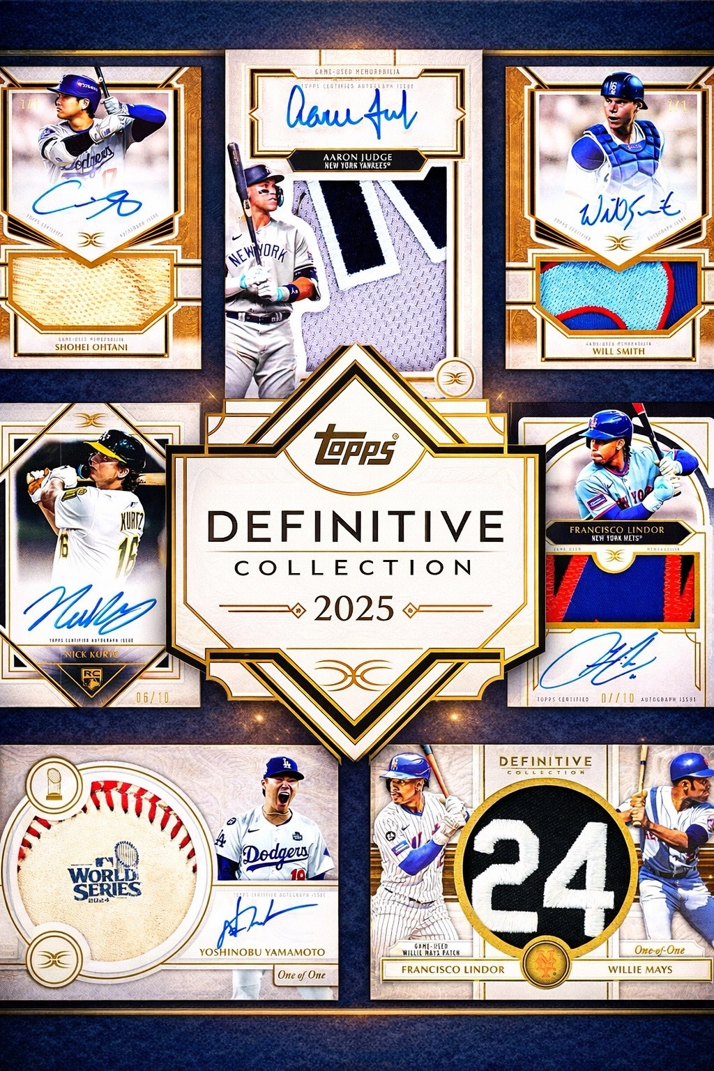 LA Dodgers Serial Break #24 2025 Definitive Baseball Full Case PYT