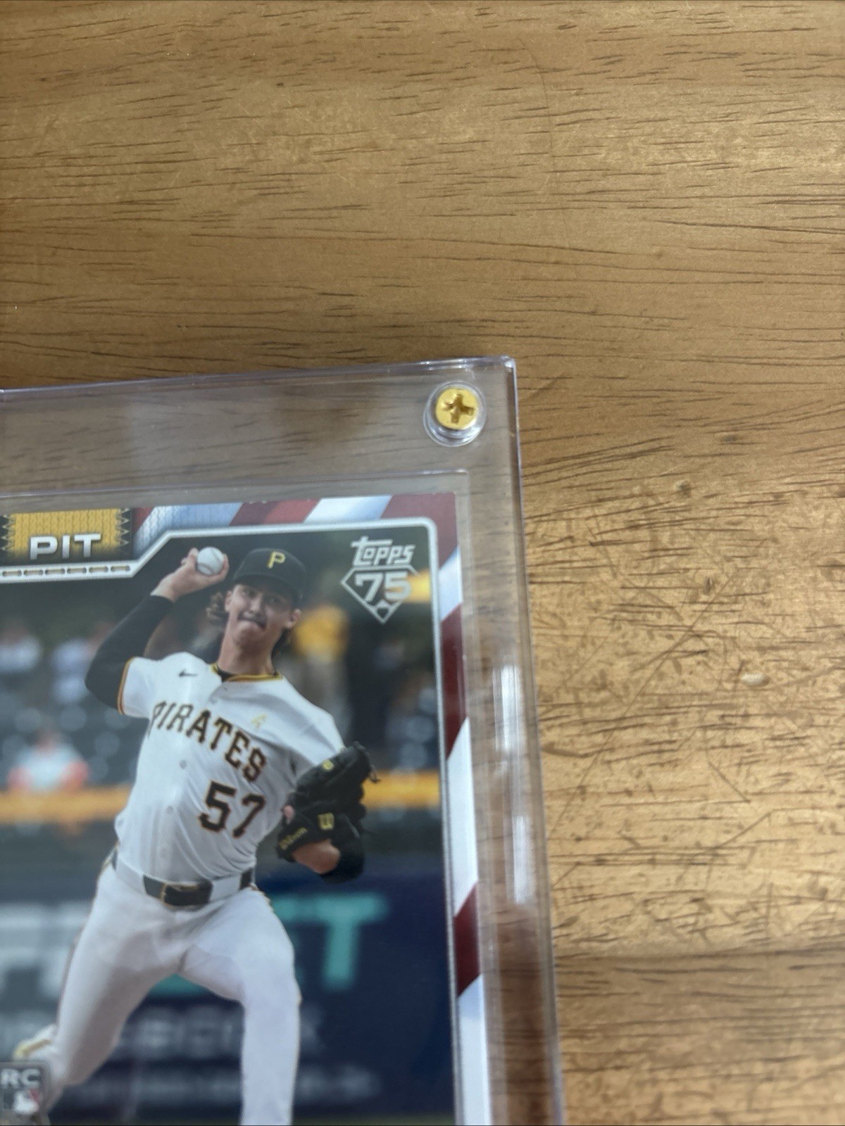 2026 Topps Series 1 Bubba Chandler Independence Day RC 06/76 #283 Pirates Rookie
