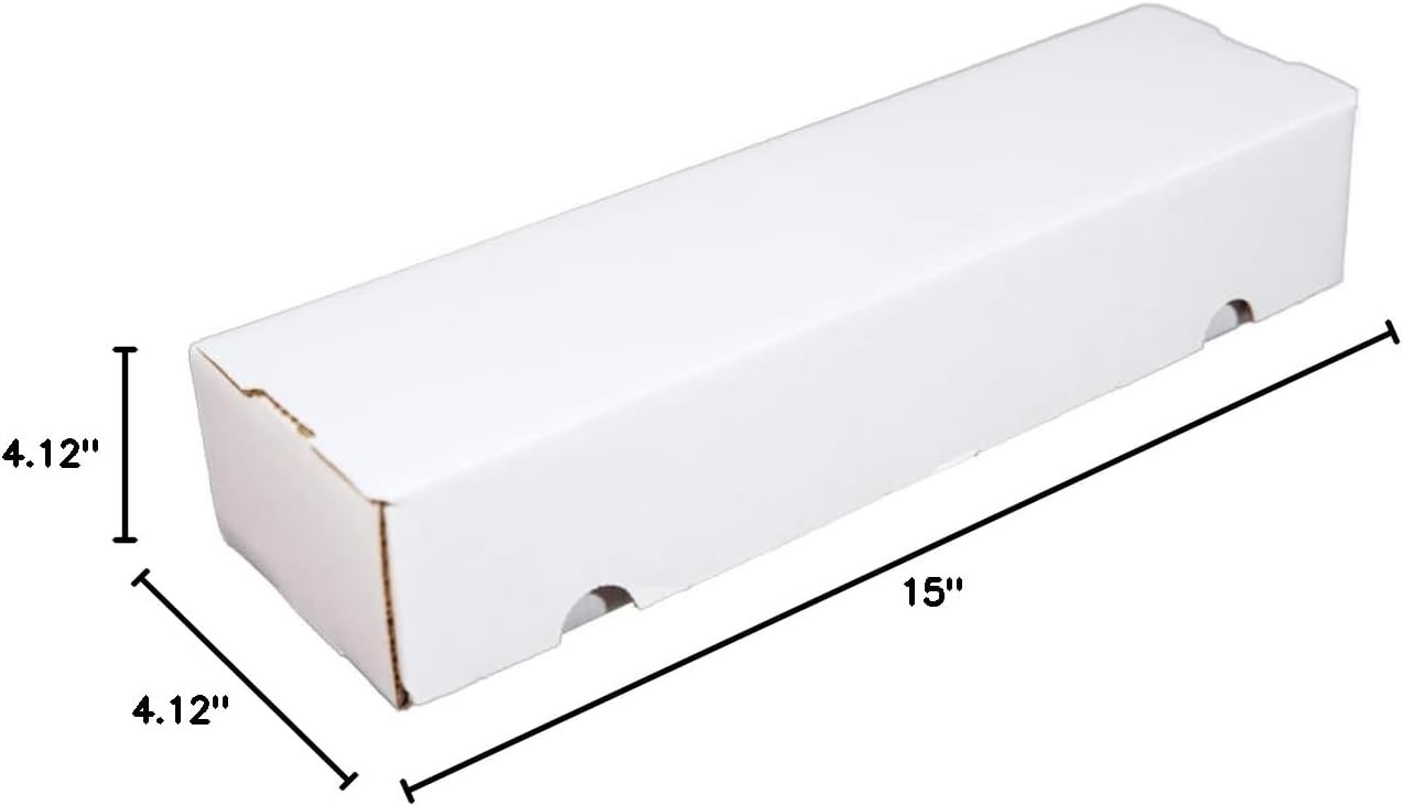 Collectible Card Storage Box Set – 3-Pack, 800-Count, White, Durable Design