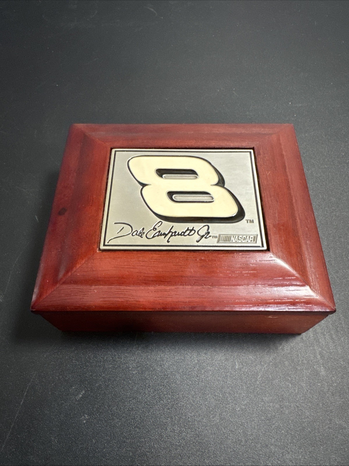 Dale Earnhardt Jr. #8 Collector Jewelry Box Cherry NASCAR Racing