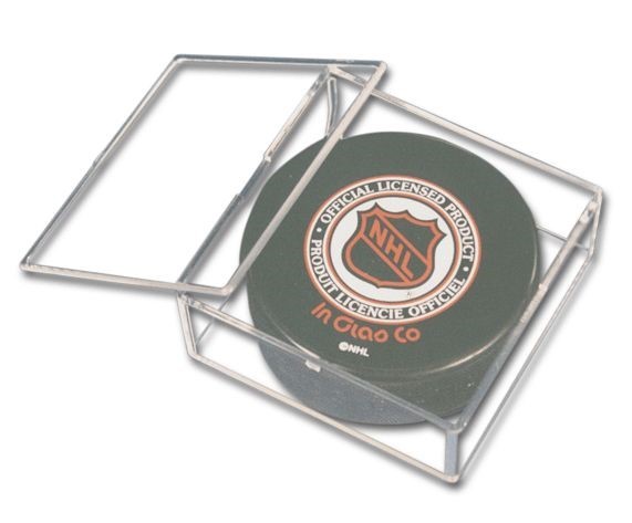 Case of 54 Pro-Mold Clear Plastic Hockey Puck Squares 5 year UV cubes #PCPSquare
