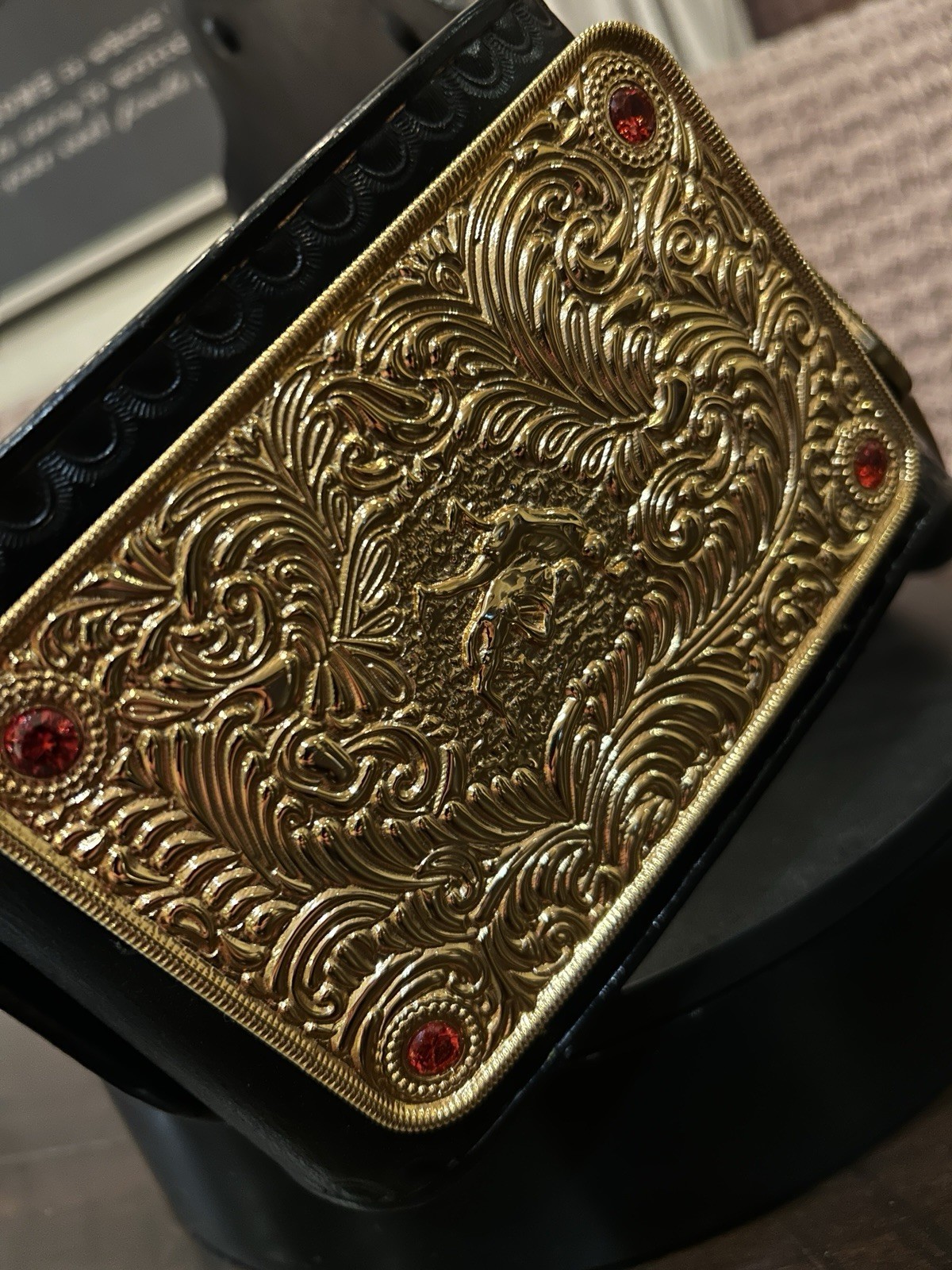 3D BIG GOLD HEAVYWEIGHT CHAMPIONSHIP REPLICA BELT CNC HD & 24K GOLD PLATED