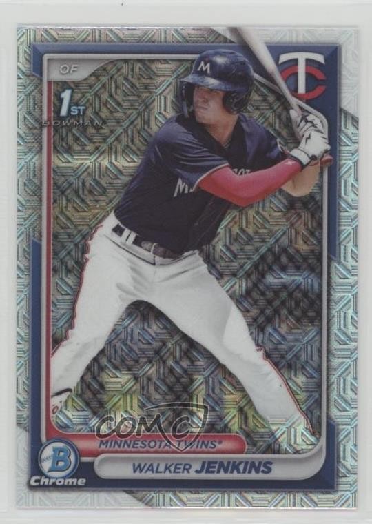 2024 Bowman Chrome Prospects Mega Box Mojo Refractor Walker Jenkins #BCP-43 1sr2