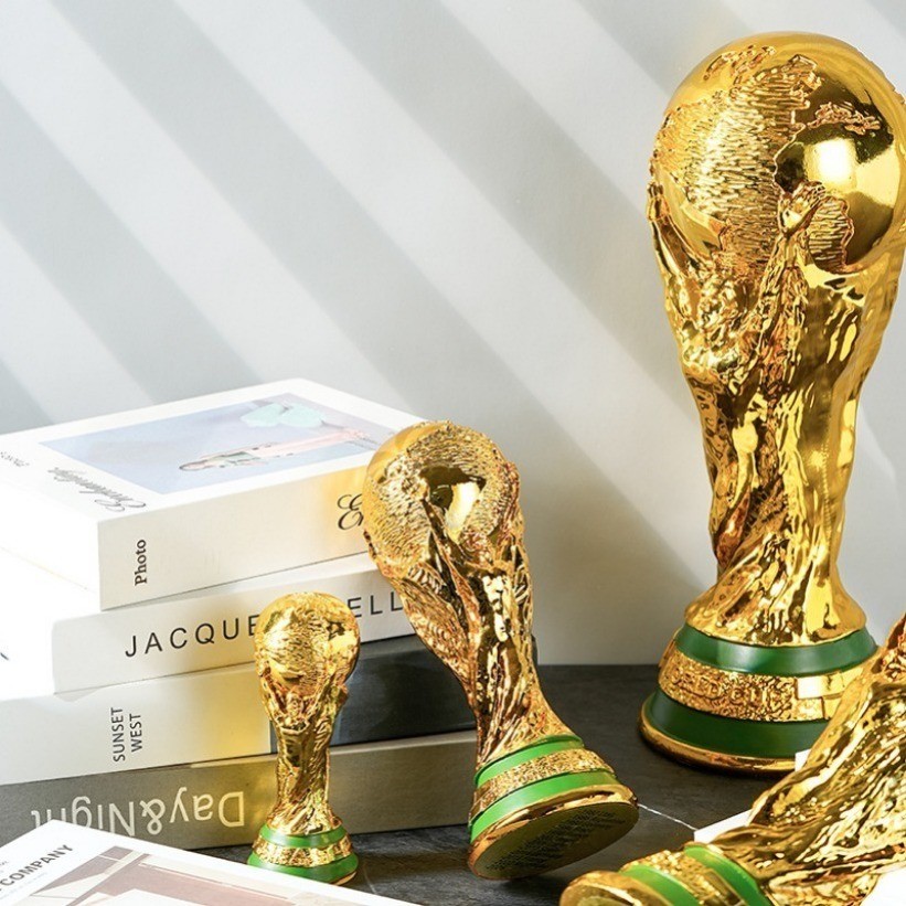 1:1 World Cup Replica Trophy Full Size 2022 Qatar -Height 36cm/14in ornament New