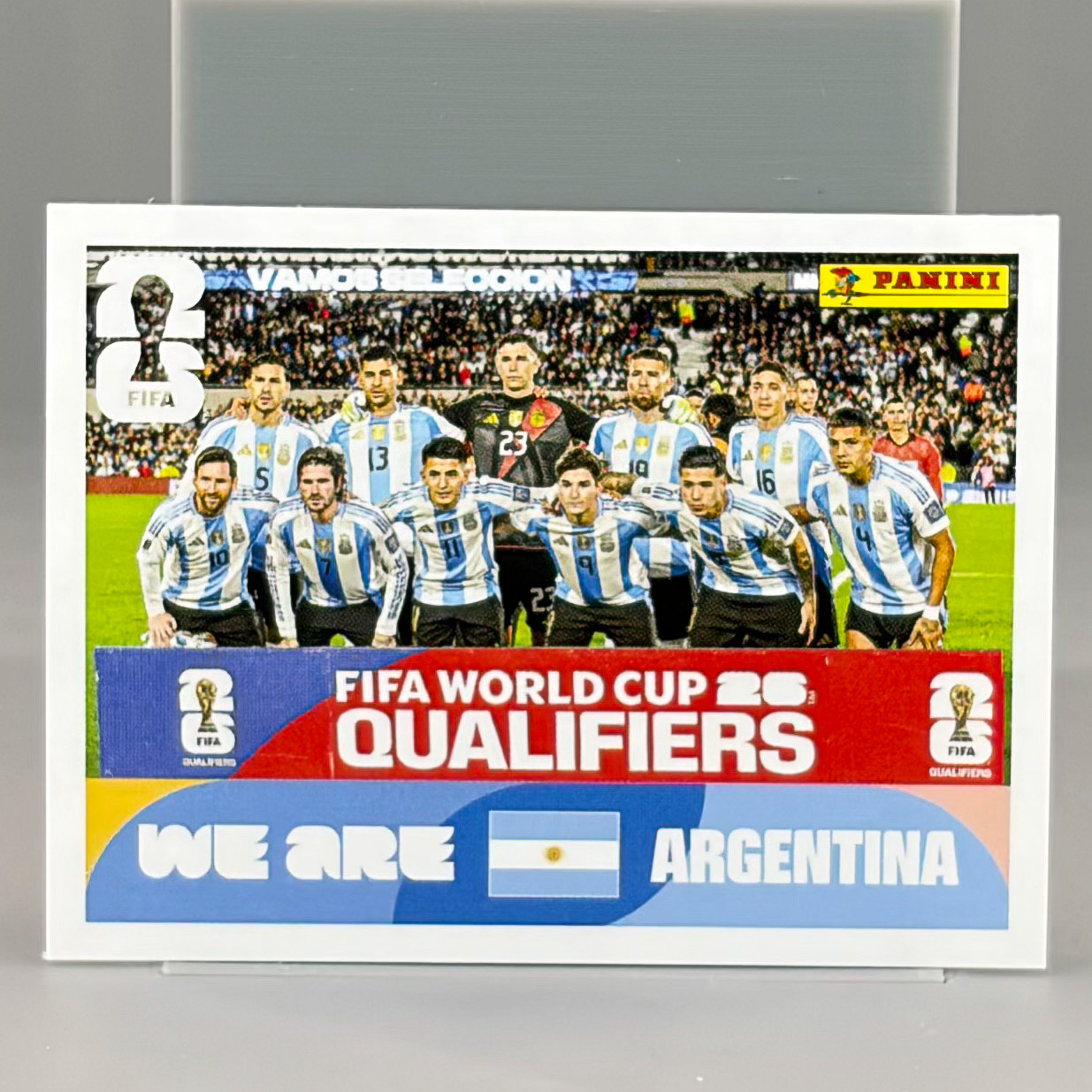 Argentina ARG 2026 Panini FIFA World Cup Stickers Messi Blue – You Pick