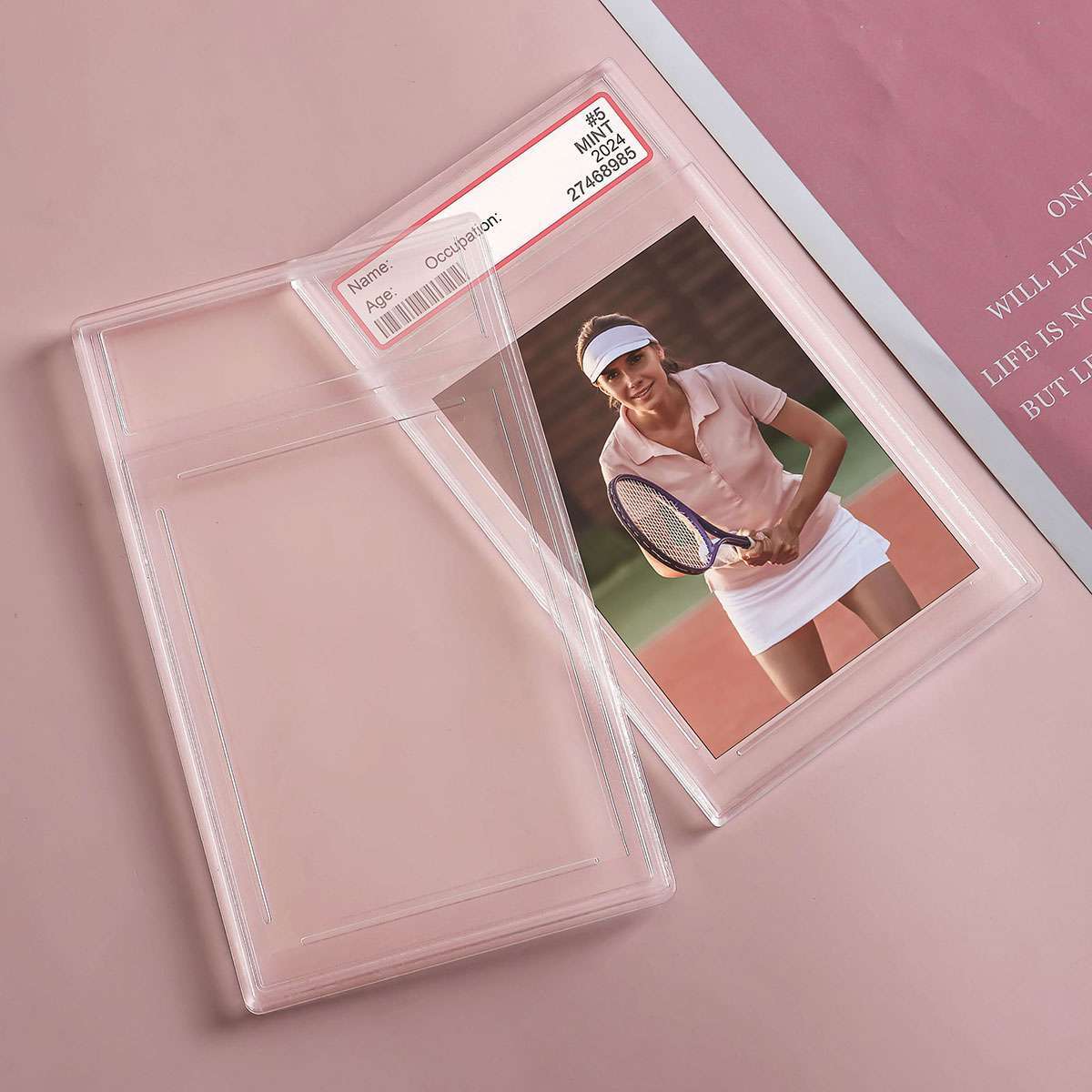 5-20Pcs Empty Graded Card Holder 35PT Slab for Trading Sport Card Protector Case